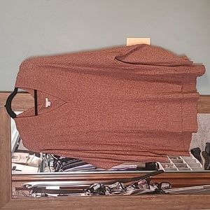 Oversized American Eagle XL brown v-neck sweater